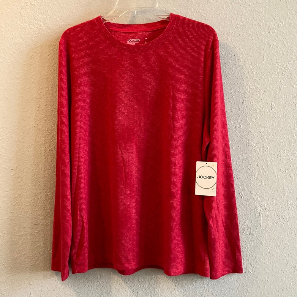 Keep: Jockey Men’s Whisperluxe Waffle Fleece Long Sleeve Shirt